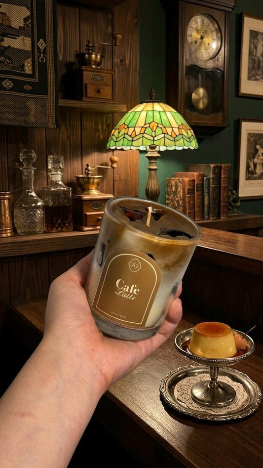 Cafe Latte Candle: Coffee Scents