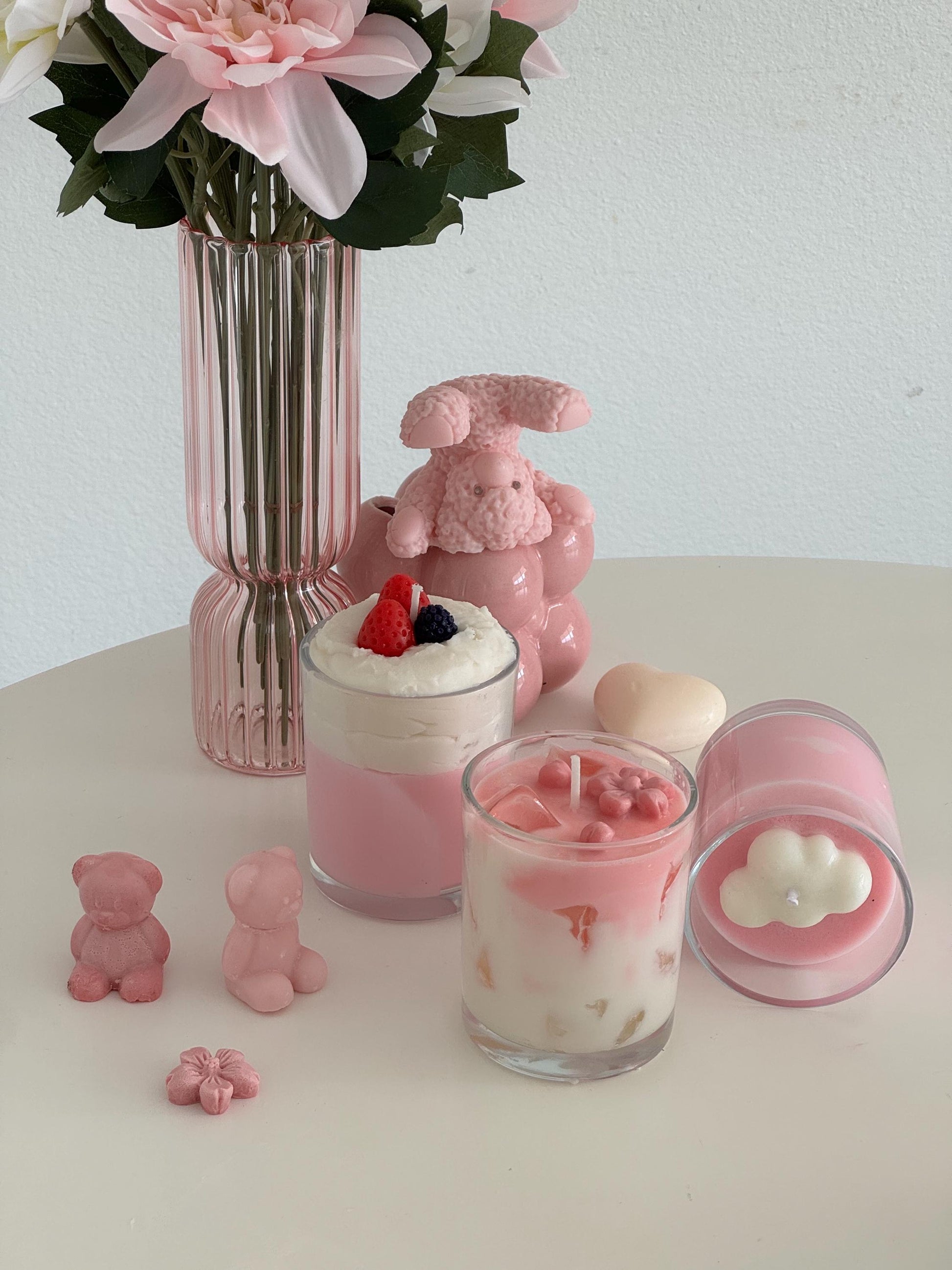 Cafe Latte Candle: Hand-Poured Soy Mixed Wax Coffee Scented Candle