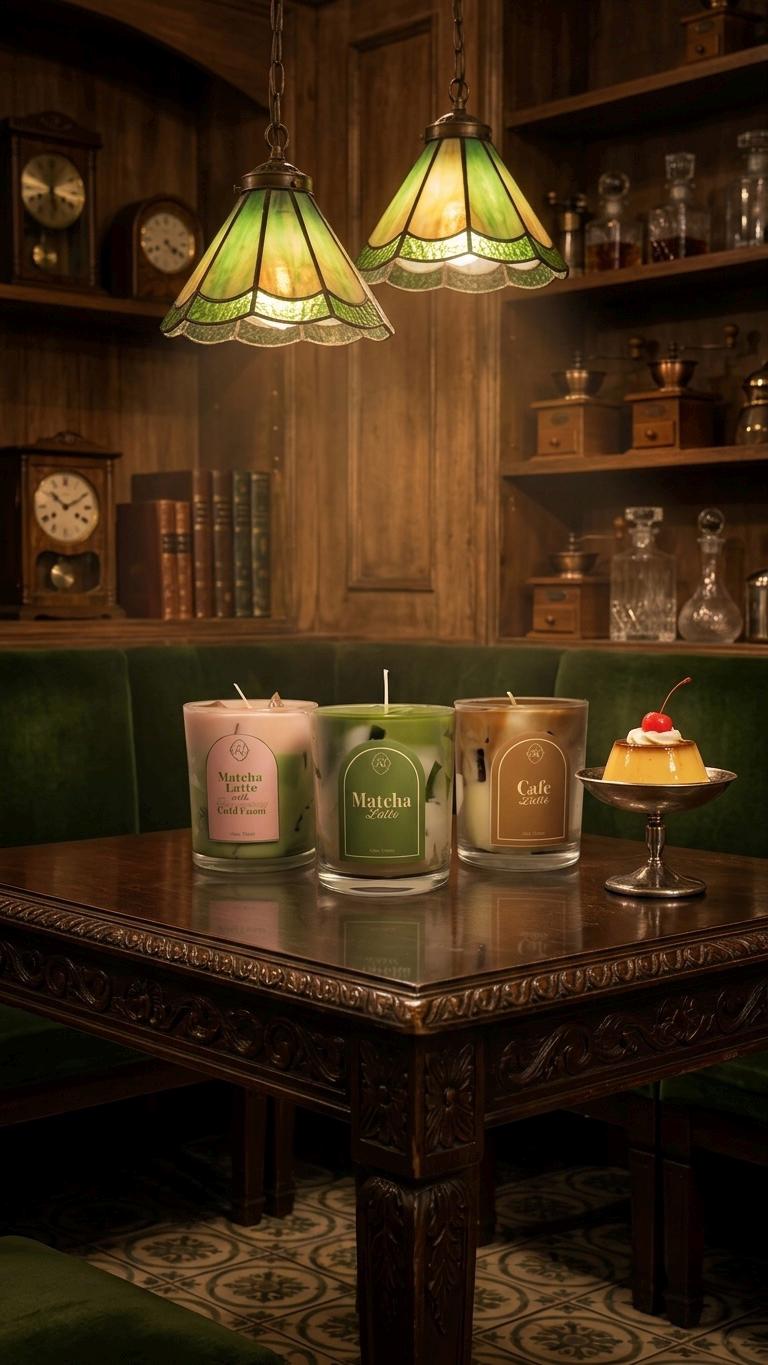Cafe Latte Candle: Coffee Scents