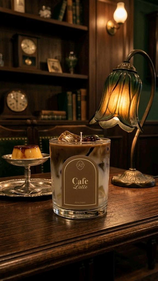 Cafe Latte Candle: Coffee Scents