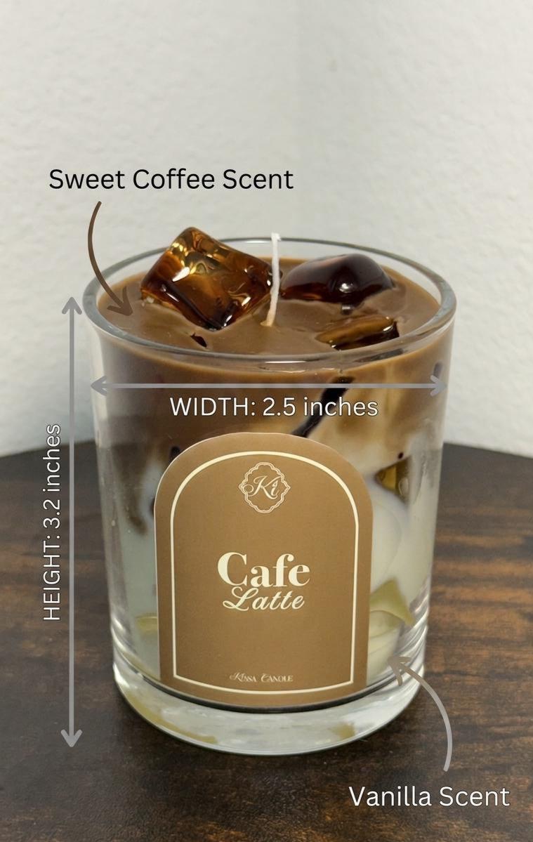 Cafe Latte Candle: Coffee Scents