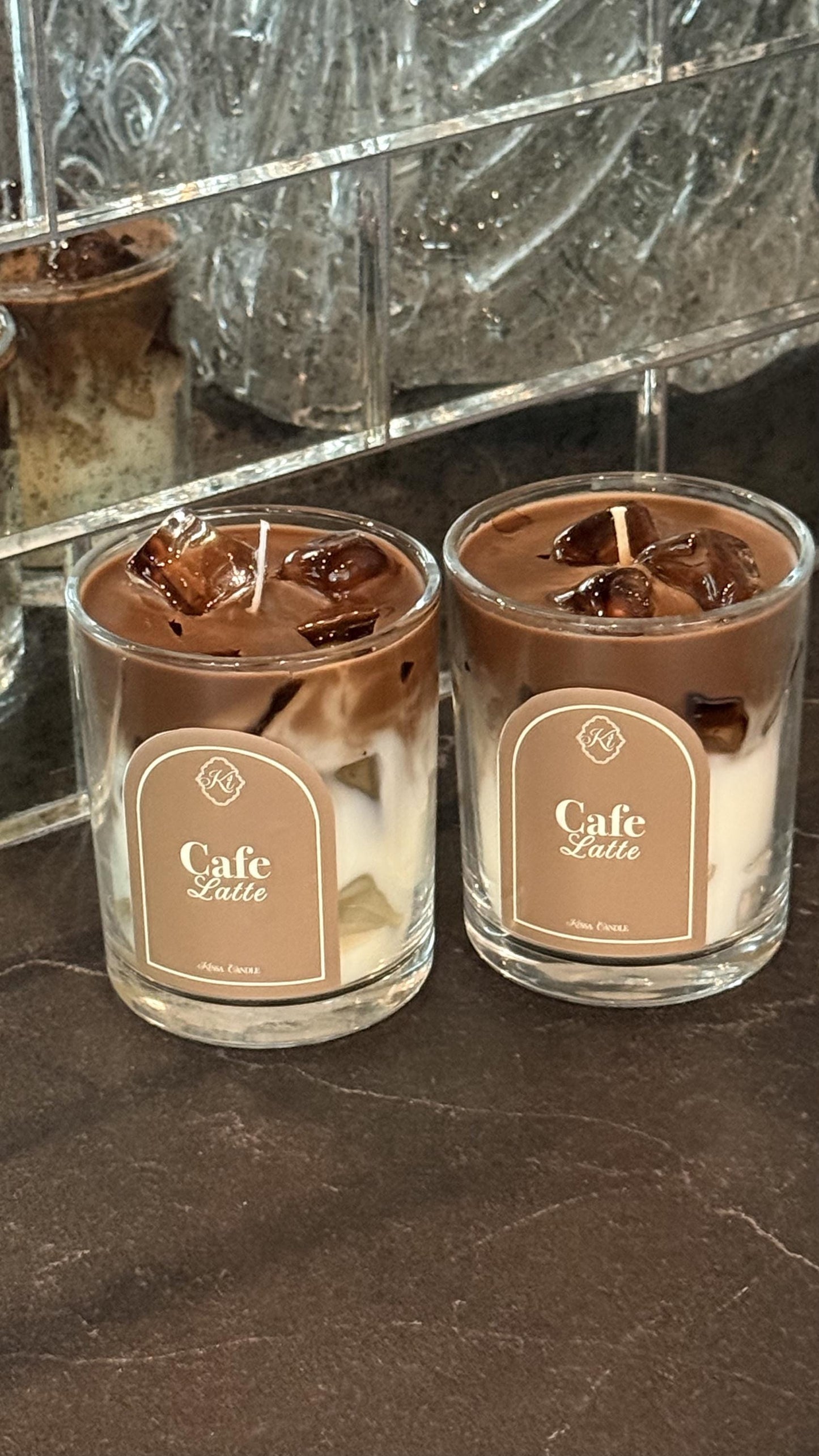 Cafe Latte Candle: Coffee Scents